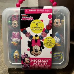 Disney Minnie Necklace Activity Set