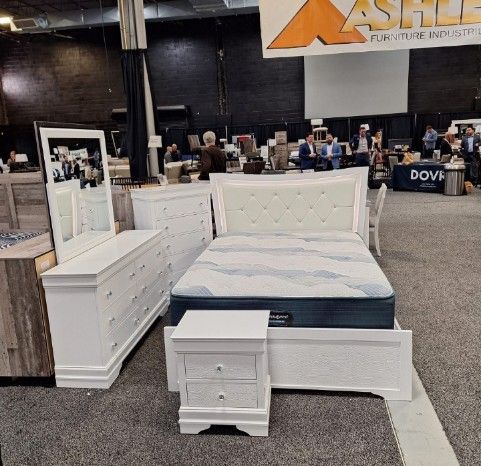 Beautiful Brand New Bed With Mattress Available At Discounted Price 