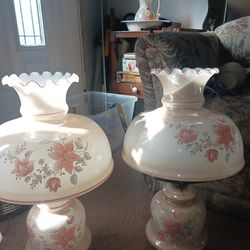 Antique Hurricane  Lamps