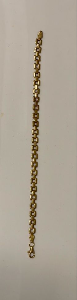 Yellow gold 10 karat 7 inch Rolex bracelet