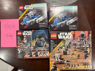 LEGO Star Wars Sets Lot of 4
