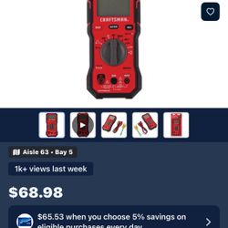 CRAFTSMAN MULTIMETER