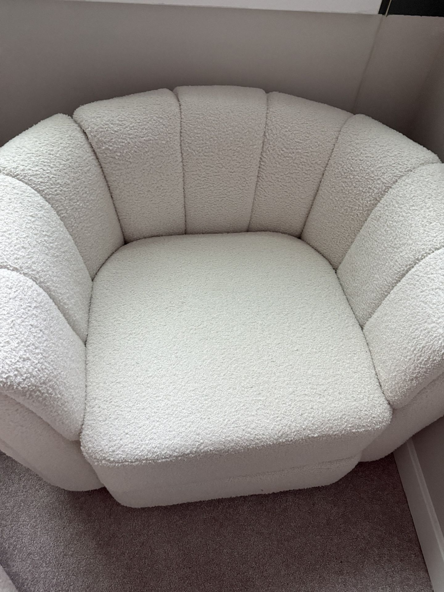 Swivel Barrel Armchair