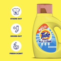 Simply All in One Refreshing Breeze HE Laundry Detergent 32 Loads 42 -fl oz