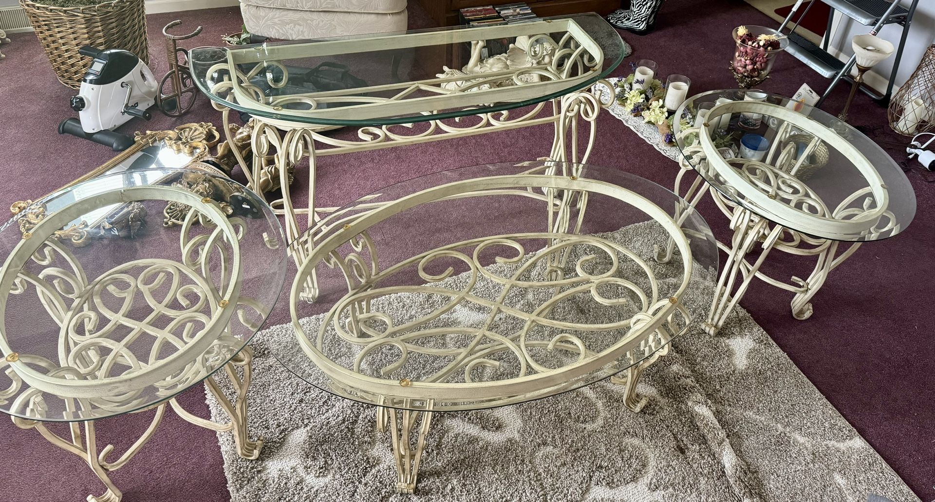 Glass & Metal Tables