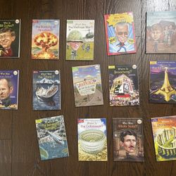 Assortment of “Who Was” Books