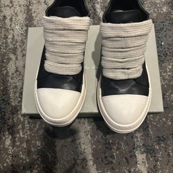 Rick Owens Low Top Jumbo lace