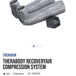 THERABODY Recovery Air Compression Boots W/ Pneumatic Device MEDIUM