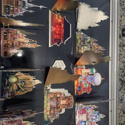 Disney Castle Pin Collection 