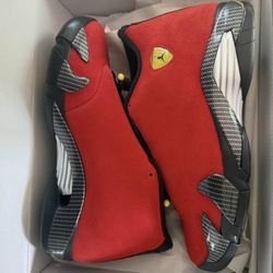 2025 Jordan 14 Retro Red Ferrari, SIZE 10 US