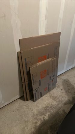 Moving boxes - never used