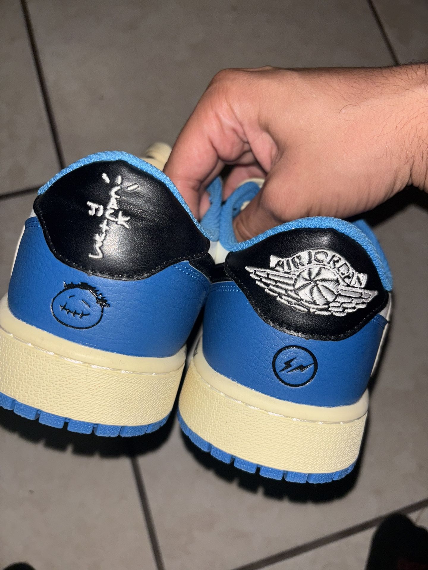TS Jordan 1 “Fragment” Lows