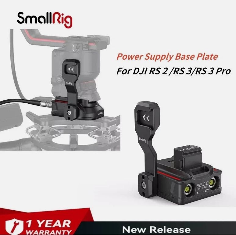 SmallRig Power Supply Base Plate For DJI RS 2/RS 3/RS 3 Pro - 3252