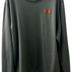 UNDER ARMOUR  Gray Unstoppable Crewneck Sweatshirt Men’s Size 2XL