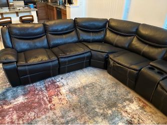 Black Sectional Couch