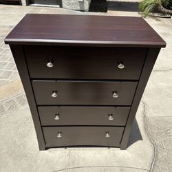 4 Drawer Dresser Dark Brown Espresso Color - Free Delivery Available! for  Sale in San Diego, CA