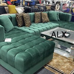 Ariana Sectional Brand New Double Chaise