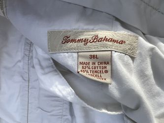 Tommy Bahama Khaki Men’s Pants 36 Waist Long Inseam