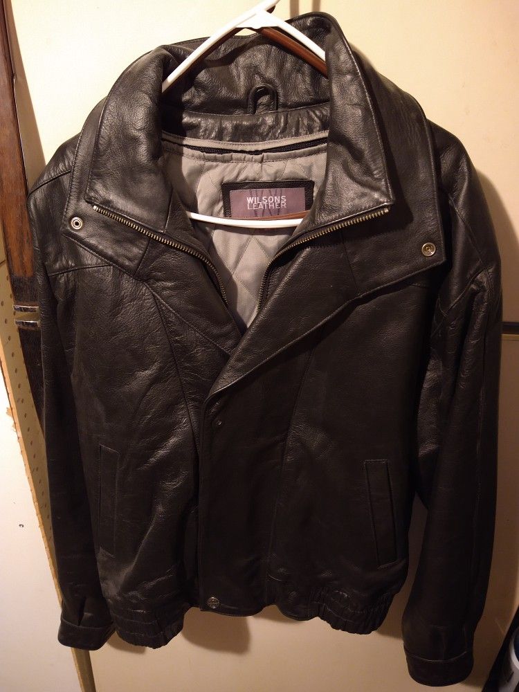 Large Men's Wilson's Leather Leather Jacket