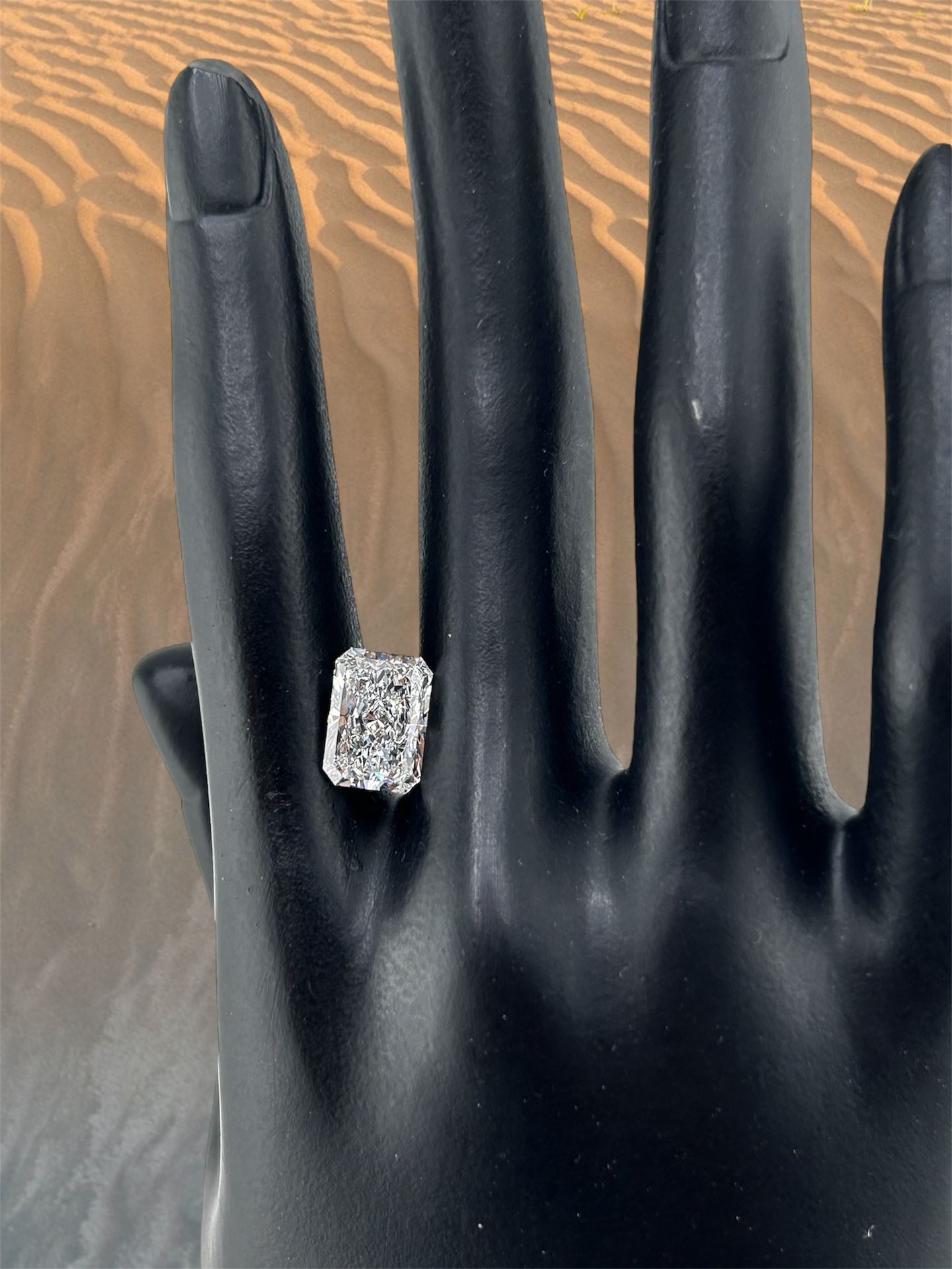 3.54 Ct Lab Grown Radiant Shape Certified Diamond
