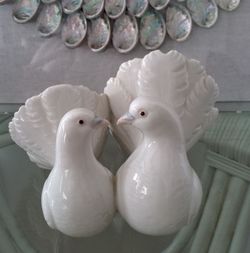 Vintage Lladro Couple Of Doves 🕊️