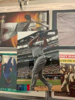 Yasiel Puig baseball card