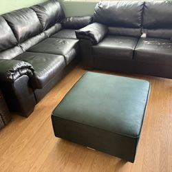 New Dark Green Ottoman Footrest