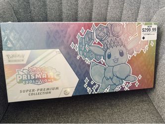 Prismatic evolutions super premium collection sealed