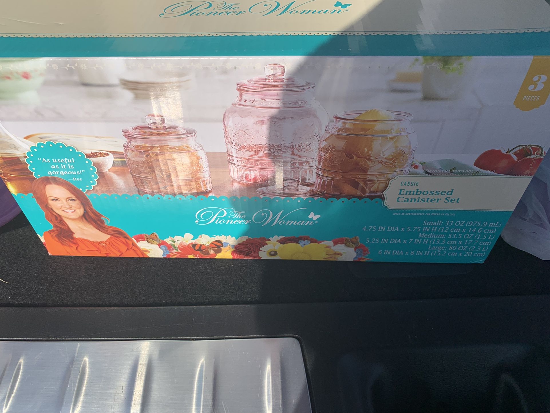 The Pioneer Woman Canister Set 15.00 Each