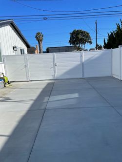 Fence and gate