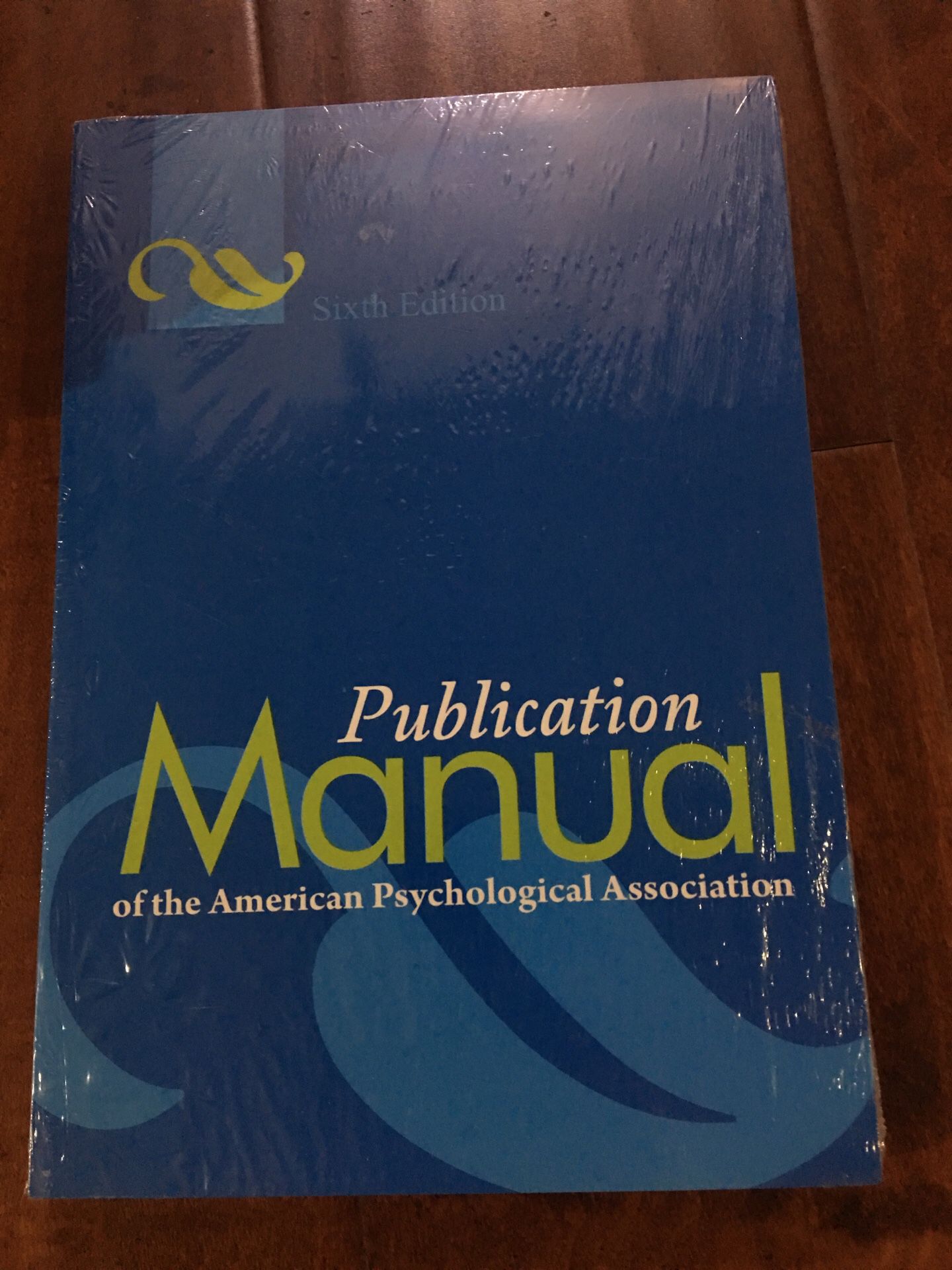 Publication Manual of American Psychological Association 6th Ed 9781433805615