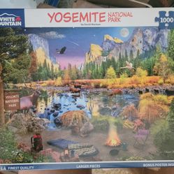 White Moumtain Puzzle - Yosemite National Park -  1,000 Pieces