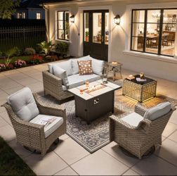 Patio furniture set outdoor new in the box