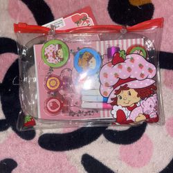 strawberry shortcake scented stationary set