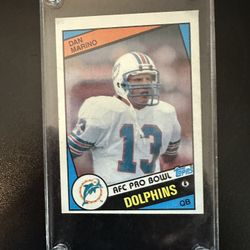 Tops Dan Marino Rookie Card