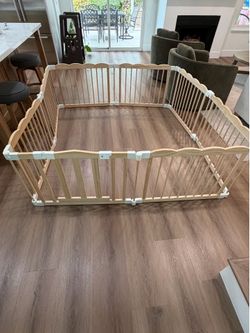Wooden Baby Playpen