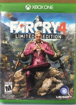 Xbox one far cry 4 limited-edition