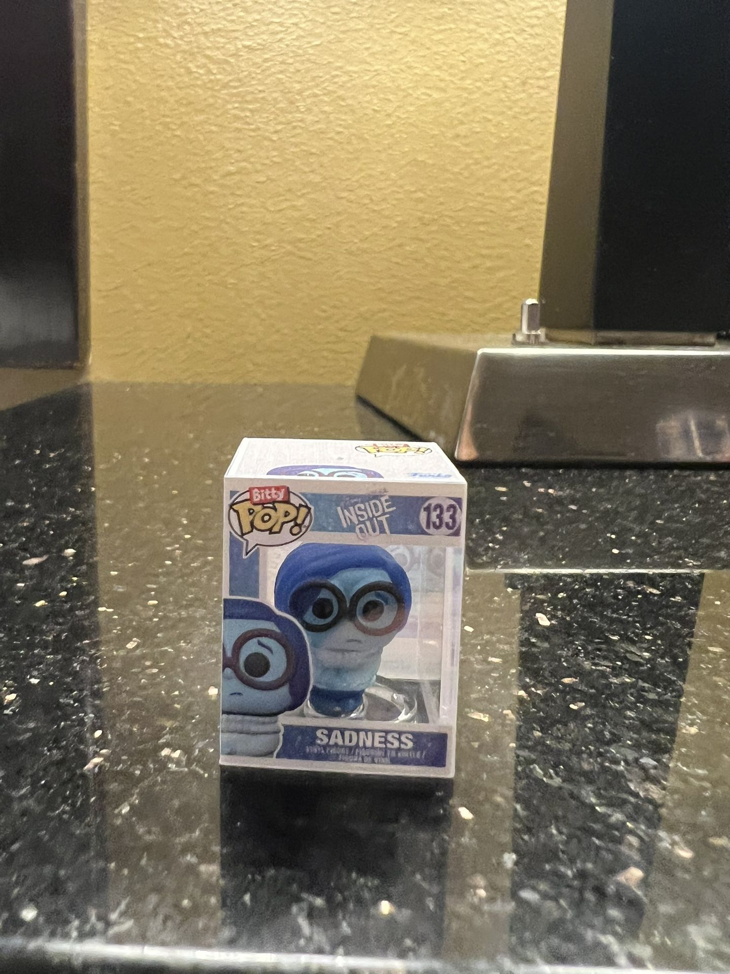 BITTY Sadness Funko Pop #133 Inside Out Disney Pixar Animation Emotion Phyllis