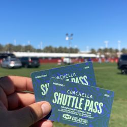 Coachella Week 1 Shuttle Passes $80 Each Meet In Indio 