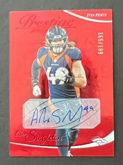Alex Singleton - Autographed Card