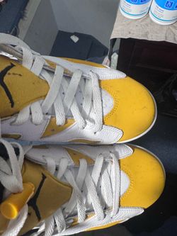 air jordan 6 retro yellow orche