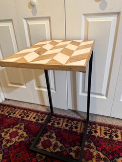 World Market Herringbone laptop table