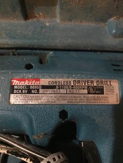 Makita cordless driver-drill