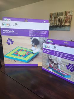Set of 2 Outward Hound Dog Puzzles