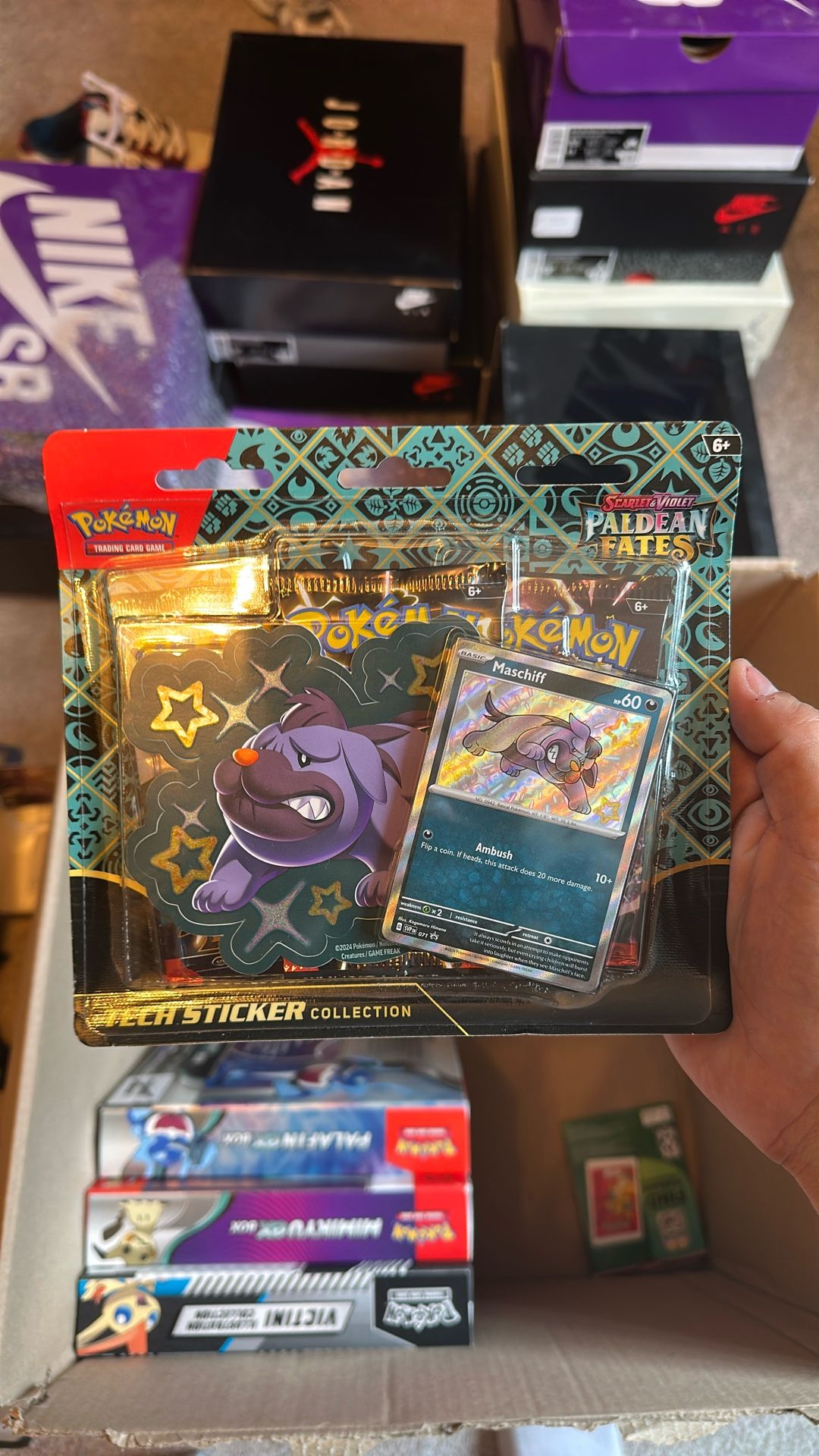 Pokémon Paldean Fates Blister 3 Pack Pokemon