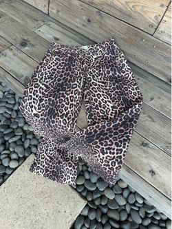 Cheetah women jeans