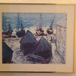 Framed Seascape Print