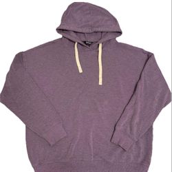 Girls Casual Buffalo David Bitton Purple Cotton Polyester Classic Hoodie Size M