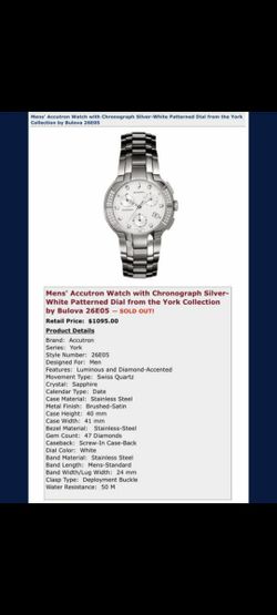 Accutron Watch