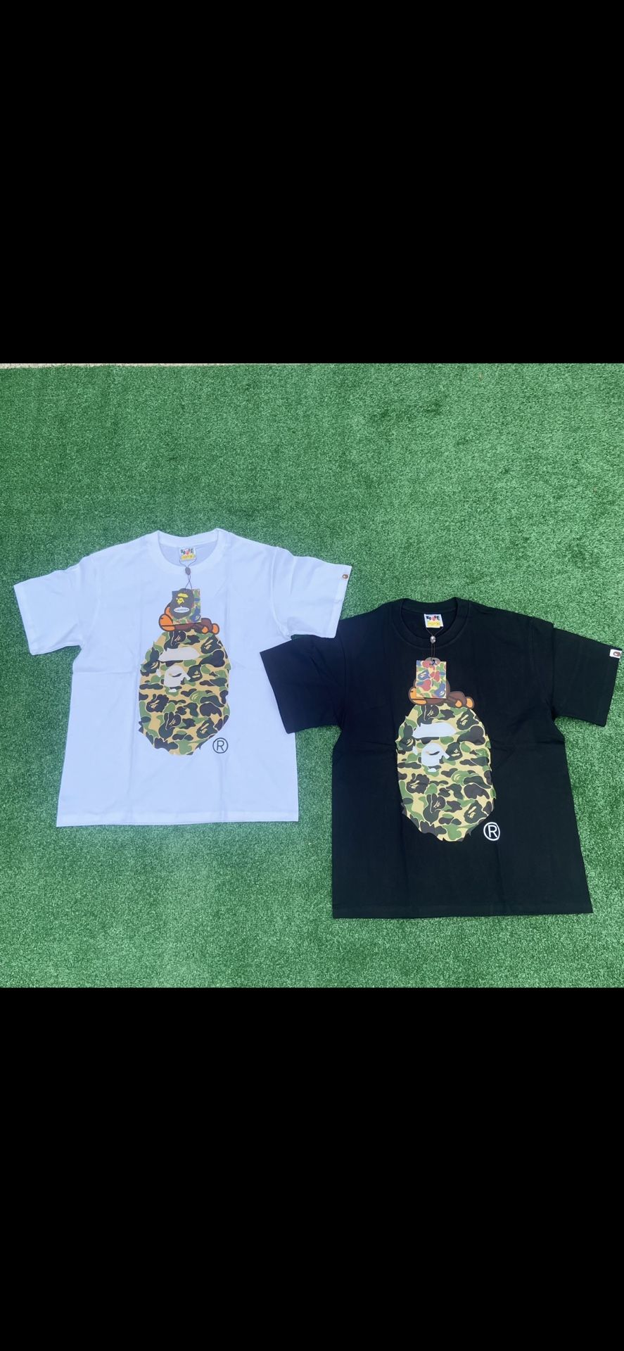 Green Camo Bape T